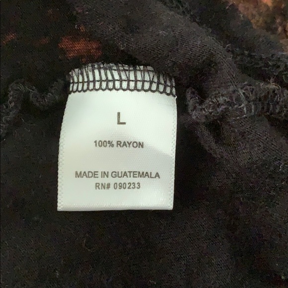 Nollie black/hand dyed muscle tee size L - Picture 5 of 6